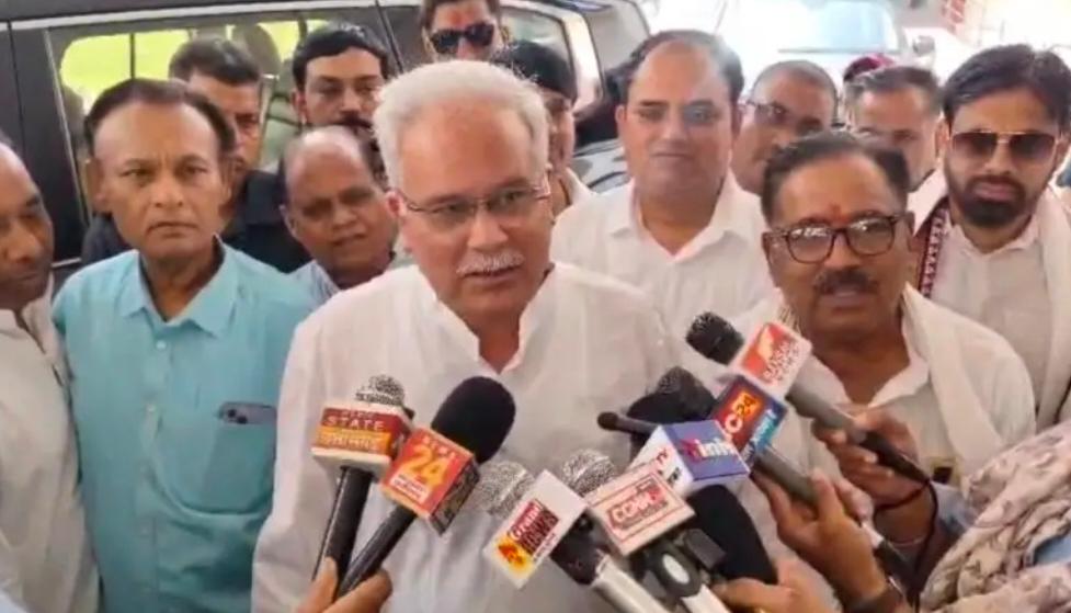 बिलासपुर में गरमाया सियासी माहौल…भूपेश बघेल ने सरकार और पुलिस प्रशासन पर लगाए गंभीर आरोप