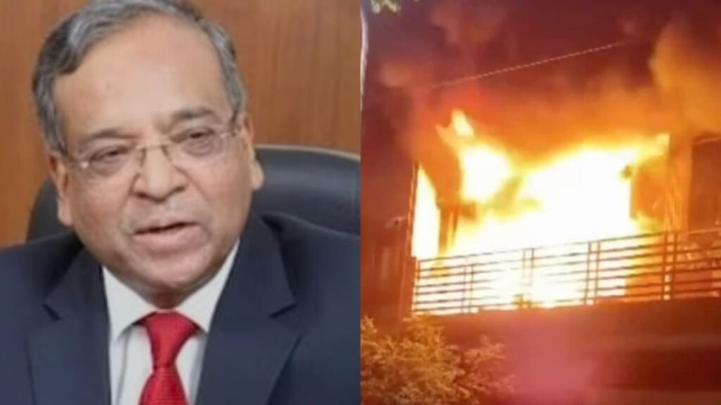 Delhi AC Blast News: दिल्ली के हौज खास में AC ब्लास्ट के बाद आग, रिटायर्ड IAS अधिकारी की मौत…बेटा गंभीर घायल