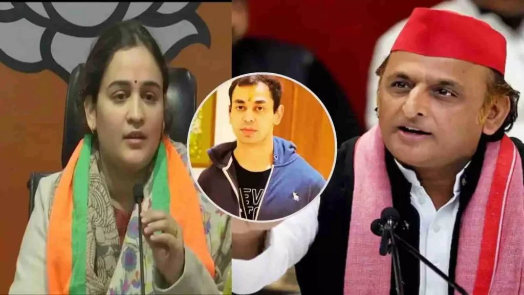 अखिलेश यादव ने दी श्रद्धांजलि…अपर्णा यादव के साथ बंद कमरे में हुई लंबी बातचीत