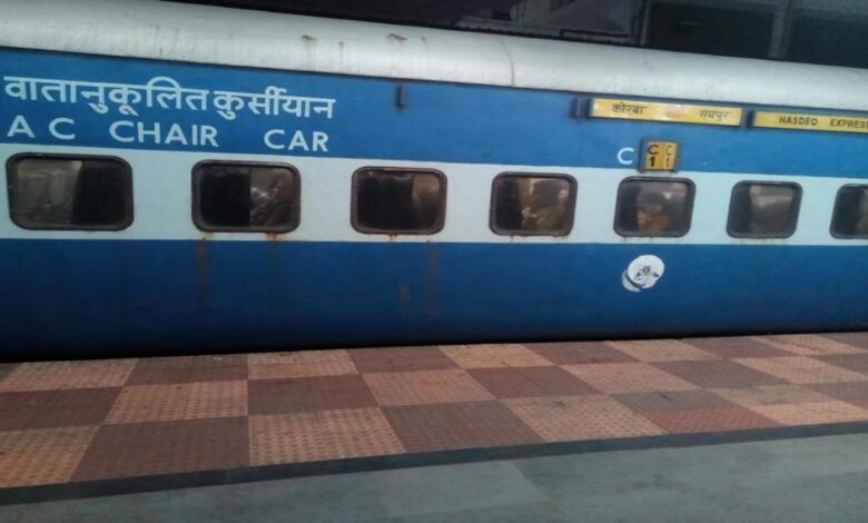 Hasdeo Express : रायपुर-कोरबा यात्रियों के लिए बड़ी खुशखबरी…! अब रोज चलेगी हसदेव एक्सप्रेस…रेलवे ने लिया बड़ा फैसला
