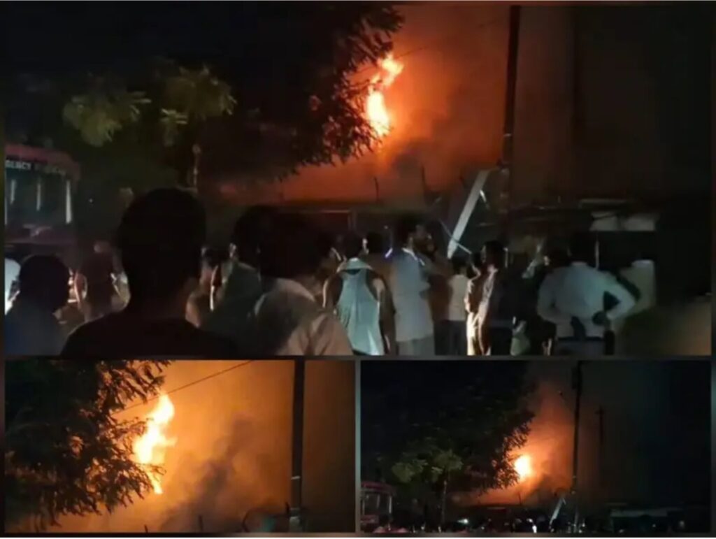Bilaspur Fire Incident: बुधवारी बाजार में भीषण आग…5 दुकानें चपेट में
