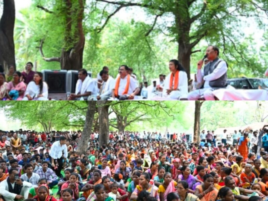 Sushasan Tihar: बीजापुर के कोंडपल्ली पहुंचे मुख्यमंत्री साय…जनचौपाल में सुनीं समस्याएं
