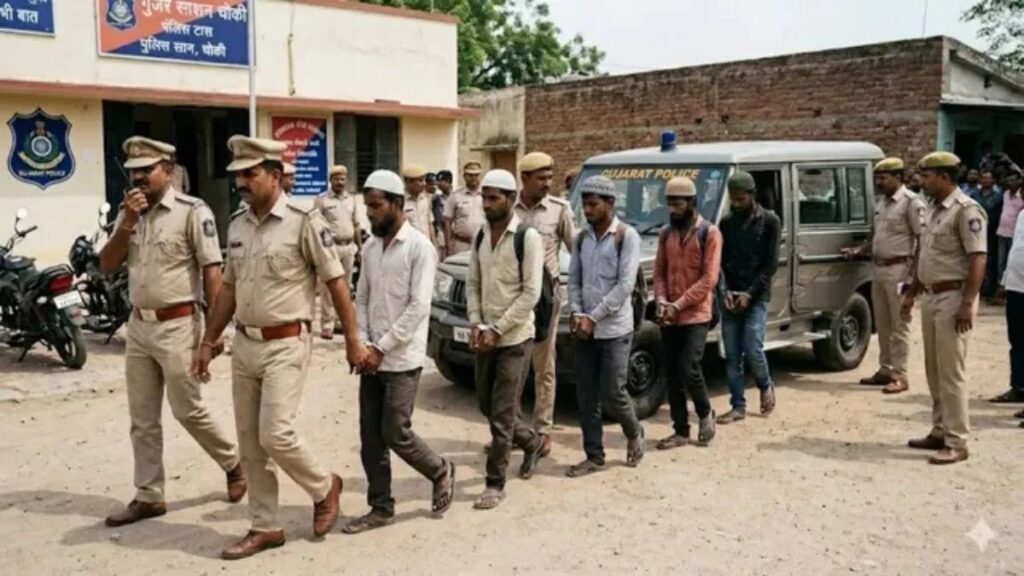 अहमदाबाद में अवैध निवासियों पर बड़ा अभियान…291 संदिग्ध हिरासत में