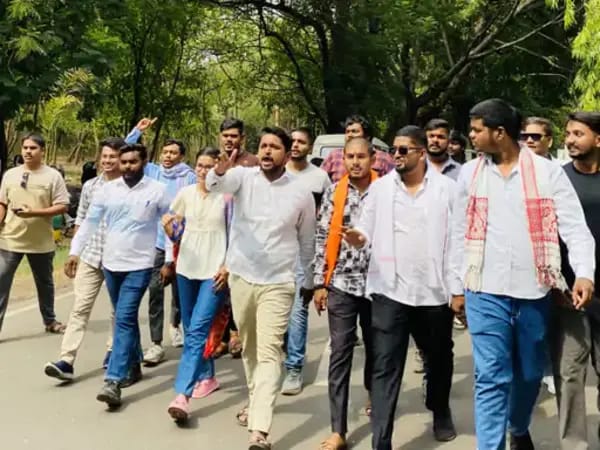 पंडित रविशंकर शुक्ल विश्वविद्यालय में ABVP का विरोध…आंदोलन की चेतावनी
