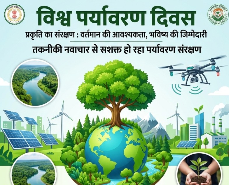 CAAQMS : तकनीकी नवाचार से सशक्त हो रहा पर्यावरण संरक्षण… ड्रोन निगरानी, स्मार्ट मॉनिटरिंग और हरित विकास की दिशा में छत्तीसगढ़ की नई पहल