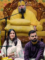 विराट कोहली और अनुष्का शर्मा ने वृंदावन में संत प्रेमानंद महाराज के किए दर्शन…आश्रमों में बिताया समय