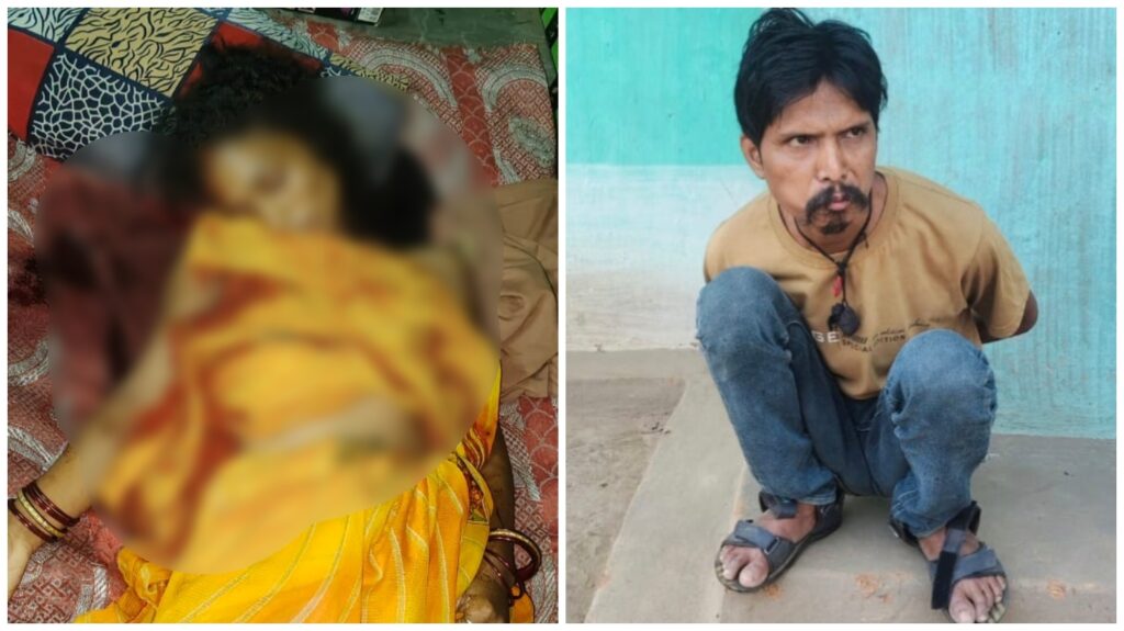 Wife Murder : चरित्र शंका में खूनी बना पति…! सो रही पत्नी को टांगी से काट डाला…गांव में फैली सनसनी